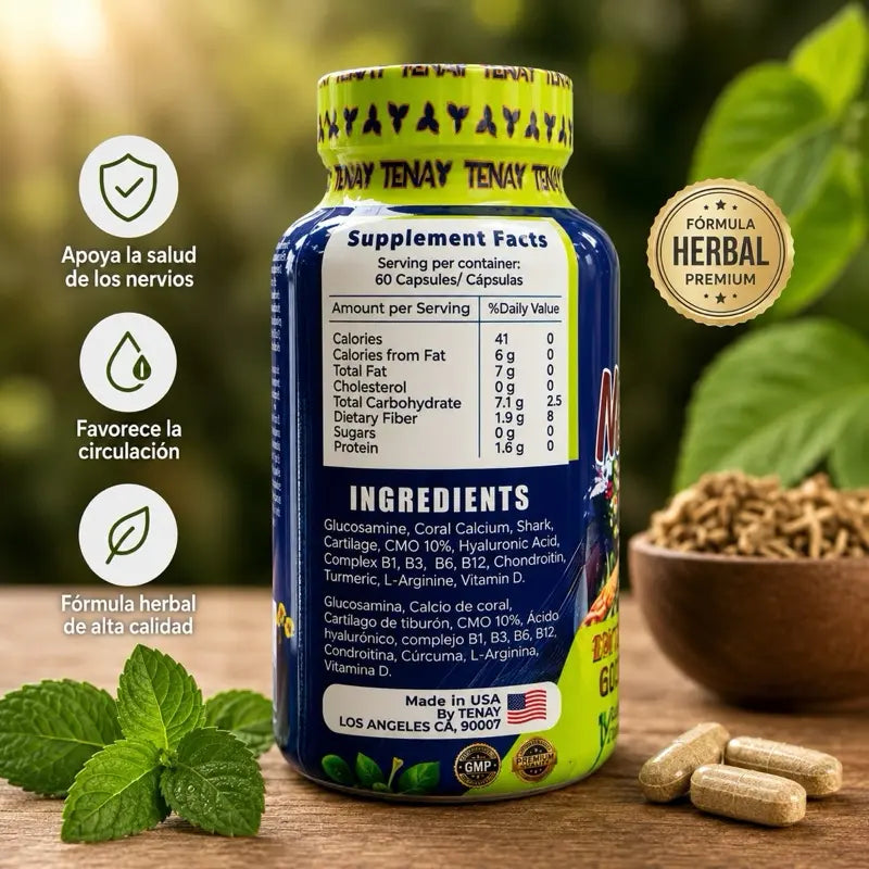 Diabetic Neuropathy Support Vitamin Supplement Nerve & Circulation Formula