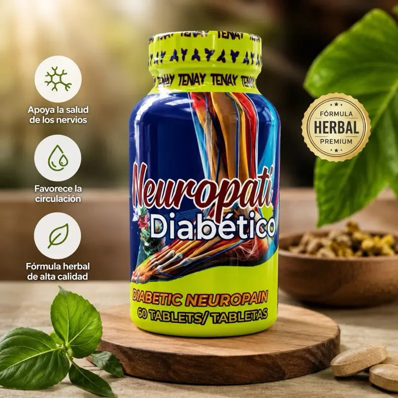 Diabetic Neuropathy Support Vitamin Supplement Nerve & Circulation Formula